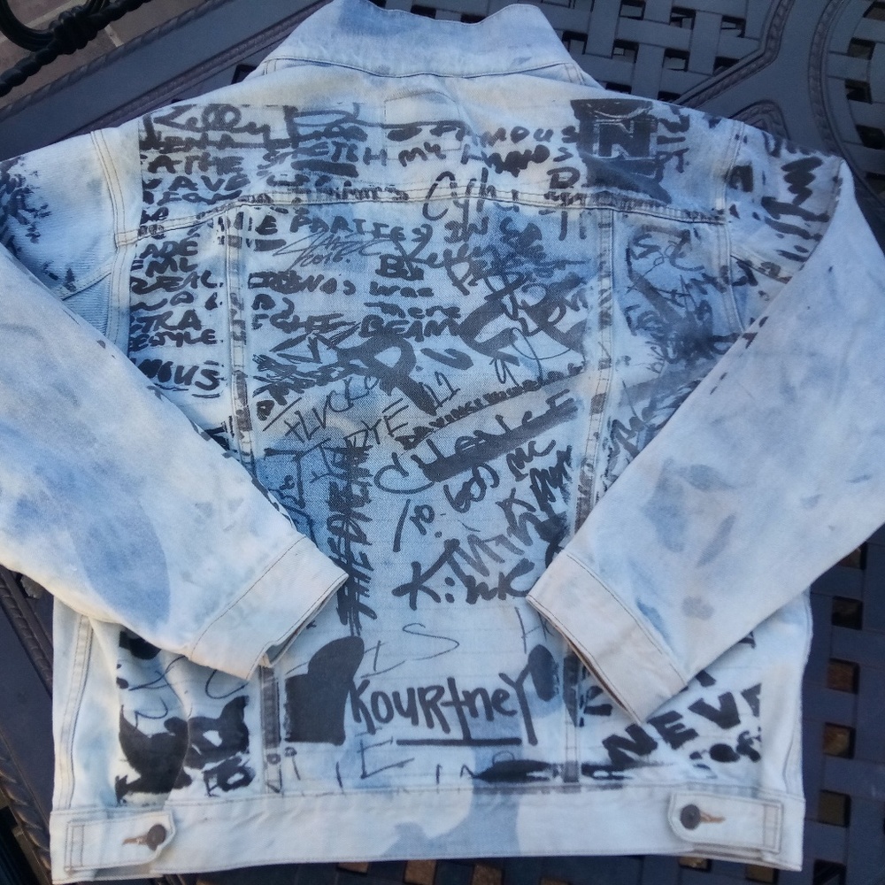 Kanye West TLOP "Notepad" Jean Jacket